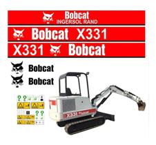 Kit Adesivos Vinil Automotivo Compatível Bobcat X331 R259