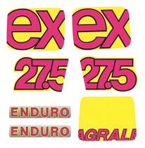 Kit Adesivos Vinil Compatível Agrale 27.5 EX 1994 Amarela