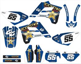 Kit Adesivos Vinil Gas Gas EC250 2002-2006 Compatível Kit Adesivos Vinil Gas Gas EC250 2002-2006 Compatível