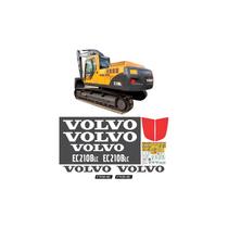 Kit Adesivos Volvo EC210BLC Prime + Etiquetas 43un Kit Adesivos Volvo EC210BLC Prime + Etiquetas 43un