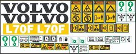Kit Adesivos Volvo L70 F Kit Adesivos Volvo L70 F