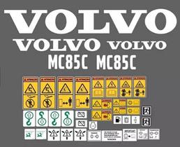 Kit Adesivos Volvo Mc85c Completo Kit Adesivos Volvo Mc85c Completo