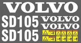 Kit Adesivos Volvo Sd105