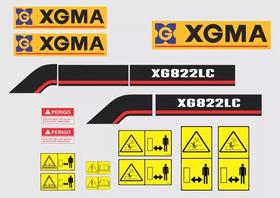 Kit Adesivos Xgma Xg822lc