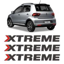 Kit Adesivos Xtreme Fox 2018/2020 Emblema Lateral E Traseiro