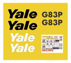 Kit Adesivos Yale G83p (2500 Kg)