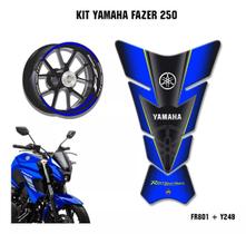 Kit Adesivos Yamaha Fazer 250 Fz25 Friso Tankpad Y249 Kit Adesivos Yamaha Fazer 250 Fz25 Friso Tankpad Y249