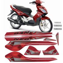 Kit Adesivos Yamaha Neo 2010 Vermelha