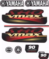 Kit Adesivos - Yamaha Vmax 90 Para Motor De Popa Kit Adesivos - Yamaha Vmax 90 Para Motor De Popa