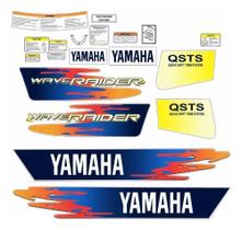 Kit Adesivos - Yamaha Wave Raider Qsts Para Jet Ski Kit Adesivos - Yamaha Wave Raider Qsts Para Jet Ski