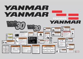 Kit Adesivos - Yanmar Vio30