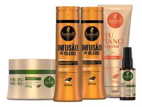 Kit Adeus Ressecamento Haskell Infusão de Óleos Murumuru