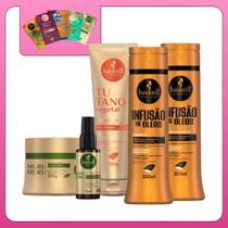 Kit Adeus Ressecamento Haskell Nutrição e Hidratação 300ml