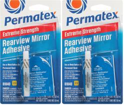 Kit Adhesivo Permatex 81840 para Espejo Retrovisor Extreme Pack de 2
