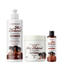 Kit Adicificante Óleo Máscara Mel Natural Cachos Definição Kit Adicificante Óleo Máscara Mel Natural Cachos Definição