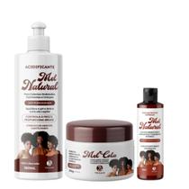 Kit Adificicante Mel Cola 250g Óleo Natural Proteção Térmica Kit Adificicante Mel Cola 250g Óleo Natural Proteção Térmica
