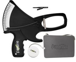 Kit Adipômetro Plicômetro Clínico Avaliação Física Nutrição Com Estojo trena e caneta FITMETRIA