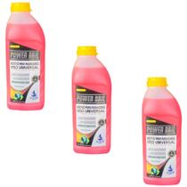 Kit Aditivo 3 Radiador Orgânico Rosa Concentrado