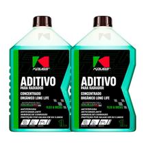 Kit Aditivo Fluído Para Radiador Concentrado 2 Unidades
