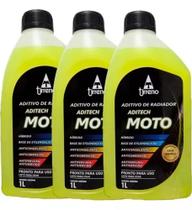 Kit Aditivo Fluido Radiador Para Moto Aditech Tirreno - 3 L