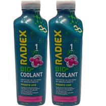 Kit aditivo protetor radiador ps2g rosa radiex 2 litros - kit00497