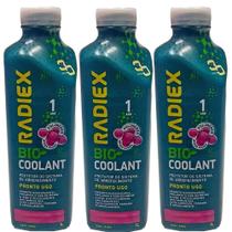 Kit aditivo protetor radiador ps2g rosa radiex 3 litros - kit00498