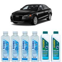 Kit aditivo radiador bio coolant concentrado azul + agua desmineralizada - audi a3 sedan - r1922