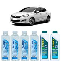Kit aditivo radiador bio coolant concentrado azul + agua desmineralizada - citroen c4 lounge - r1922