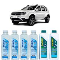 Kit aditivo radiador bio coolant concentrado azul + agua desmineralizada - renault duster - r1922