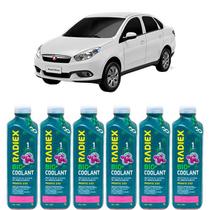 Kit aditivo radiador bio coolant pronto para uso rosa - fiat grand siena - r1892 Kit aditivo radiador bio coolant pronto para uso rosa - fiat grand siena - r1892