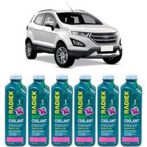 Kit aditivo radiador bio coolant pronto para uso rosa - ford ecosport - r1892