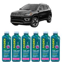 Kit aditivo radiador bio coolant pronto para uso rosa - jeep compass - r1892 Kit aditivo radiador bio coolant pronto para uso rosa - jeep compass - r1892