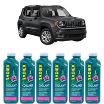 Kit aditivo radiador bio coolant pronto para uso rosa - jeep renegade - r1892 Kit aditivo radiador bio coolant pronto para uso rosa - jeep renegade - r1892