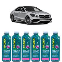 Kit aditivo radiador bio coolant pronto para uso rosa - mercedes classe c - r1892