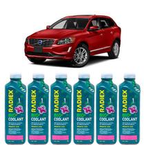 Kit aditivo radiador bio coolant pronto para uso rosa - volvo xc60 - r1892