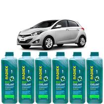 Kit aditivo radiador bio coolant pronto para uso verde - hyundai hb20 - r1896