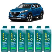 Kit aditivo radiador bio coolant pronto para uso verde - hyundai tucson - r1896