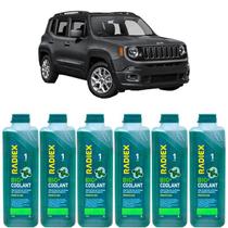 Kit aditivo radiador bio coolant pronto para uso verde - jeep renegade - r1896 Kit aditivo radiador bio coolant pronto para uso verde - jeep renegade - r1896