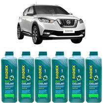 Kit aditivo radiador bio coolant pronto para uso verde - nissan kicks - r1896