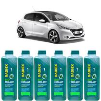 Kit aditivo radiador bio coolant pronto para uso verde - peugeot 208 - r1896