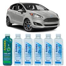 Kit aditivo radiador bio coolant superconcentrado verde + agua desmineralizada - ford fiesta - r1882