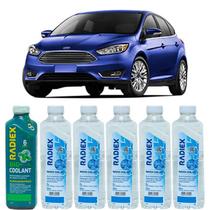 Kit aditivo radiador bio coolant superconcentrado verde + agua desmineralizada - ford focus sedan - r1882