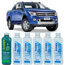 Kit aditivo radiador bio coolant superconcentrado verde + agua desmineralizada - ford ranger - r1882