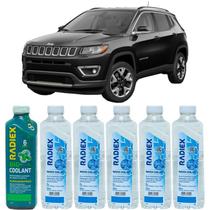 Kit aditivo radiador bio coolant superconcentrado verde + agua desmineralizada - jeep compass - r1882 Kit aditivo radiador bio coolant superconcentrado verde + agua desmineralizada - jeep compass - r1882