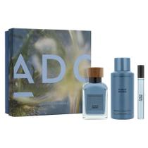Kit Adolfo Dominguez Ámbar Negro Edp Perfume Masculino 120Ml + Desodorante 150Ml + Miniatura 10Ml Kit Adolfo Dominguez Ámbar Negro Edp Perfume Masculino 120Ml + Desodorante 150Ml + Miniatura 10Ml