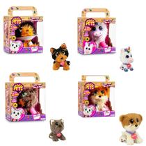 Kit Adota Pets Coockie + Scott + Dreamy + Lulu Com Acessórios Multikids