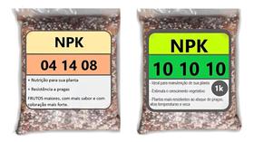 Kit Adubo Npk 10-10-10 E 04-14-08 1kg
