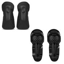 Kit Adulto Pro Tork Cotoveleira Titanium + Joelheira Knee Guard