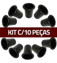 Kit Aero Duto Para Caixa De Som 3 Polegadas Plastico 10 Pçs - FIAMON