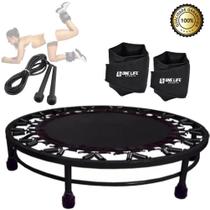 Kit Aeróbico Funcional Mini Jump+ Caneleira 5 Kg +